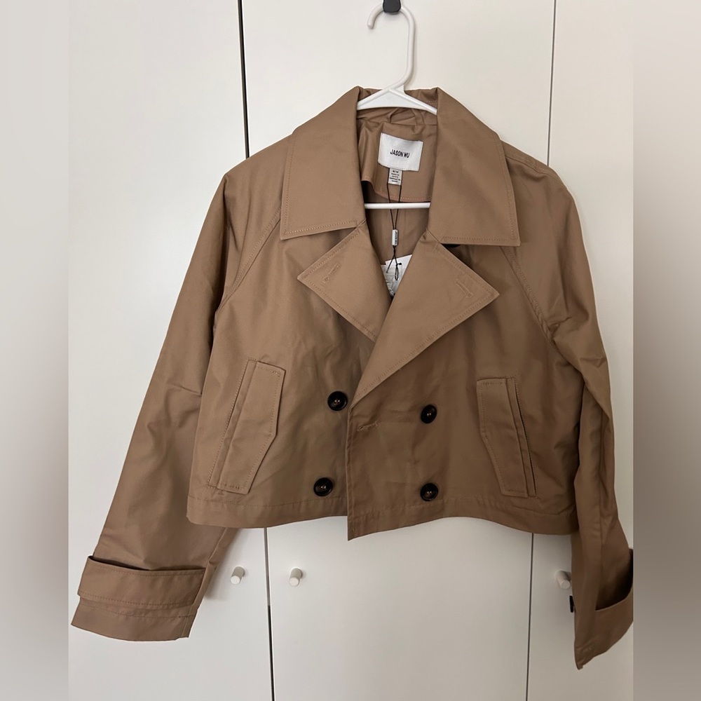 Jason Wu Tan Trench Coat.  Medium.  Can fit a large